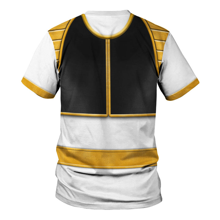 CustomsPig White Ranger Mighty Morphin Costumes Hoodie Sweatshirt T-shirt Tracksuit