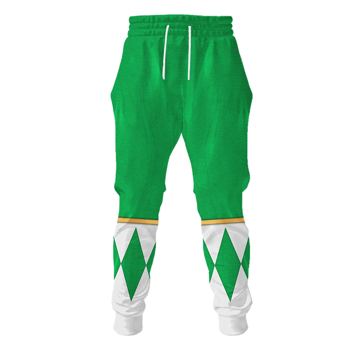 HumansBold Green Ranger Dragon Shield Hockey Jersey