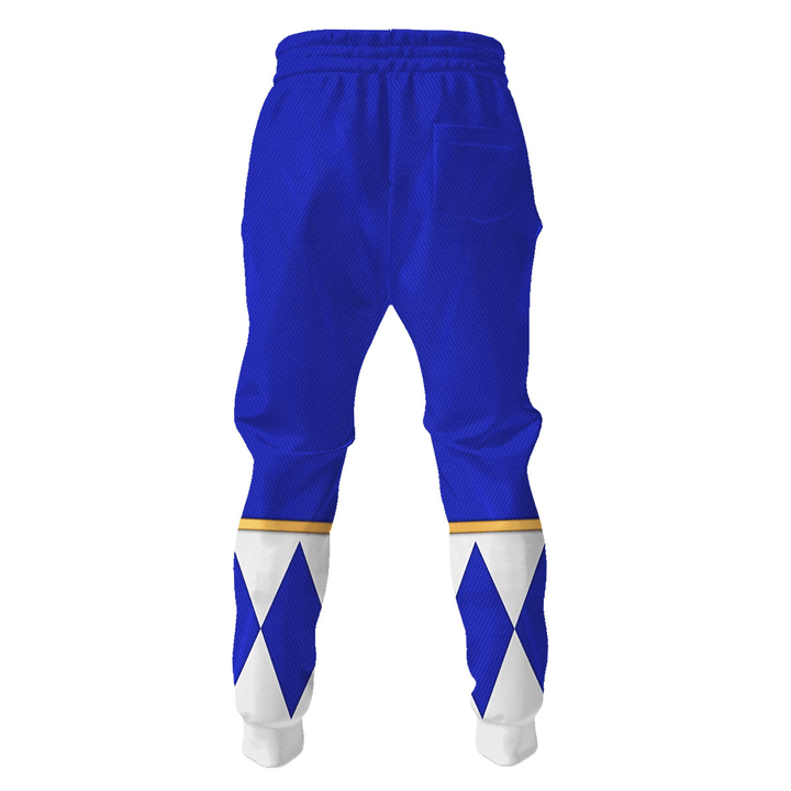 HumansBold Blue Ranger Dragon Shield Hockey Jersey