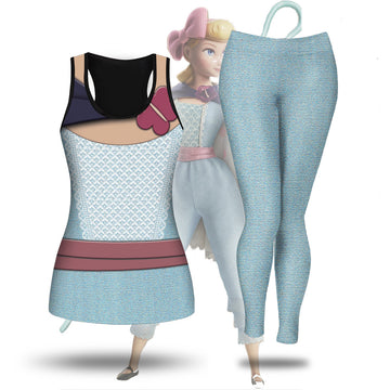 CustomsPig Bo Peep Toy Story Tank Top & Leggings