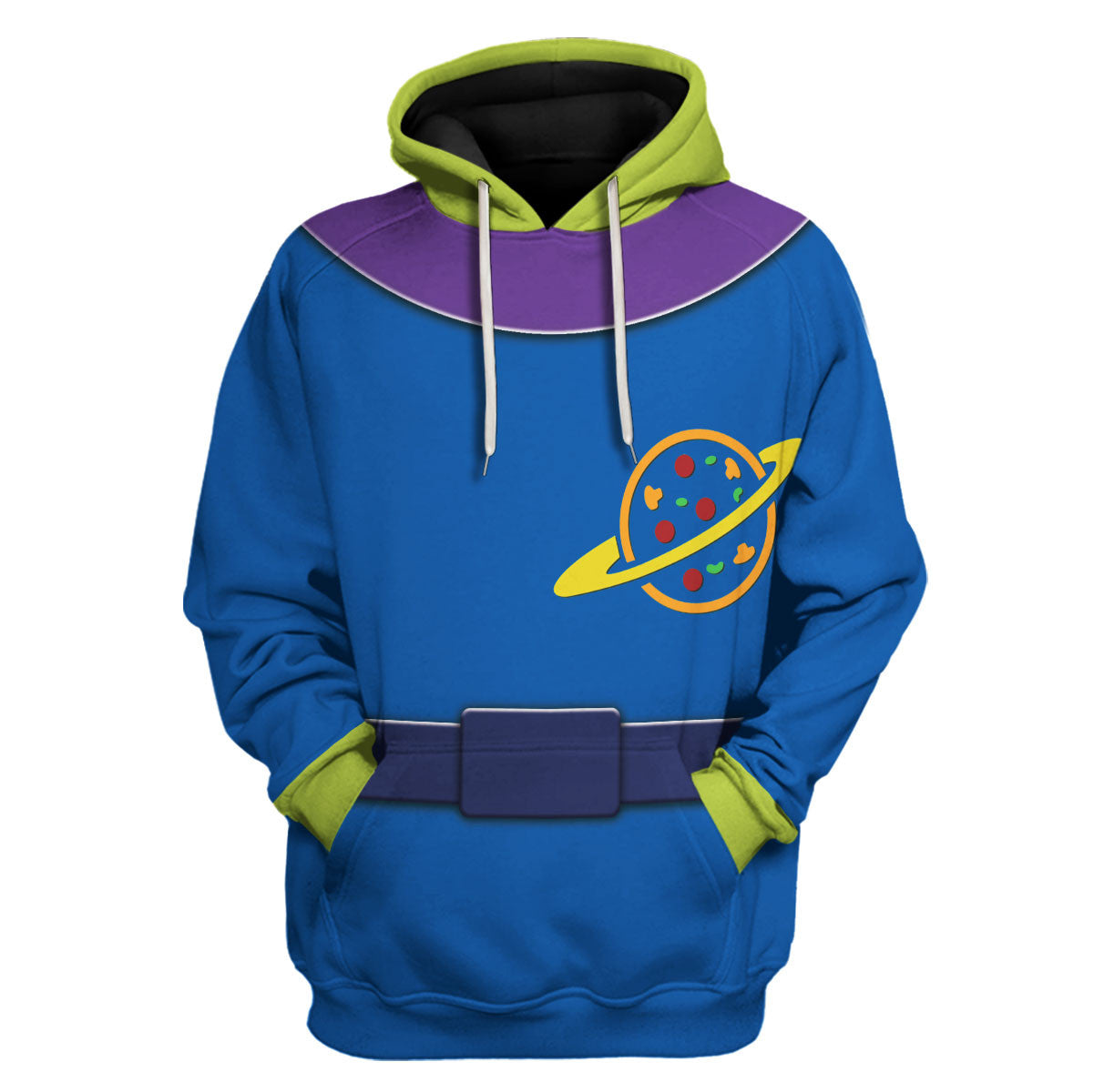 CustomsPig Little Green Aliens Toy Story Costumes Hoodie Sweatshirt T-Shirt Tracksuit
