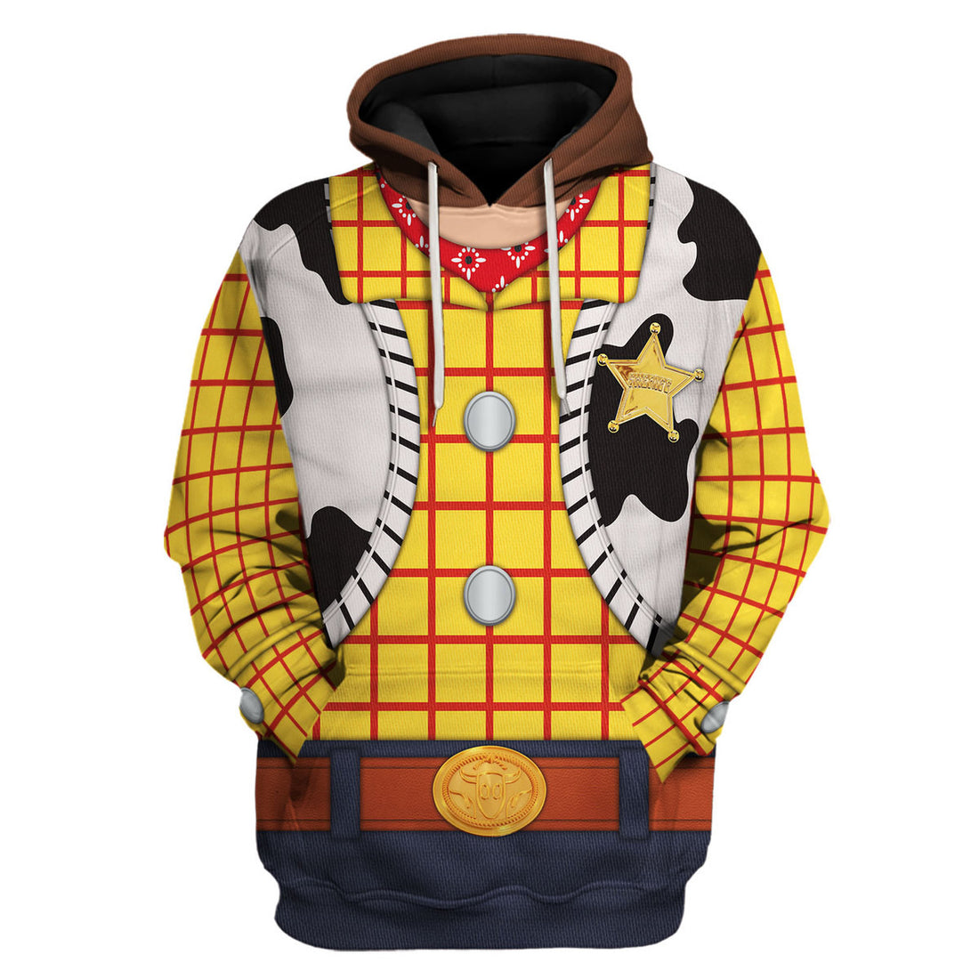 CustomsPig Woodie Toy Story Costumes Hoodie Sweatshirt T-Shirt Tracksuit