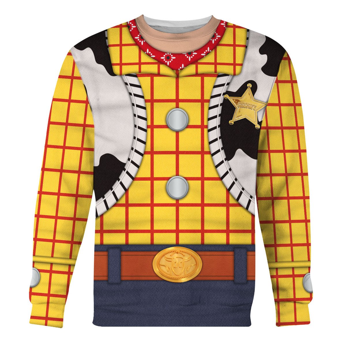 CustomsPig Woodie Toy Story Costumes Hoodie Sweatshirt T-Shirt Tracksuit