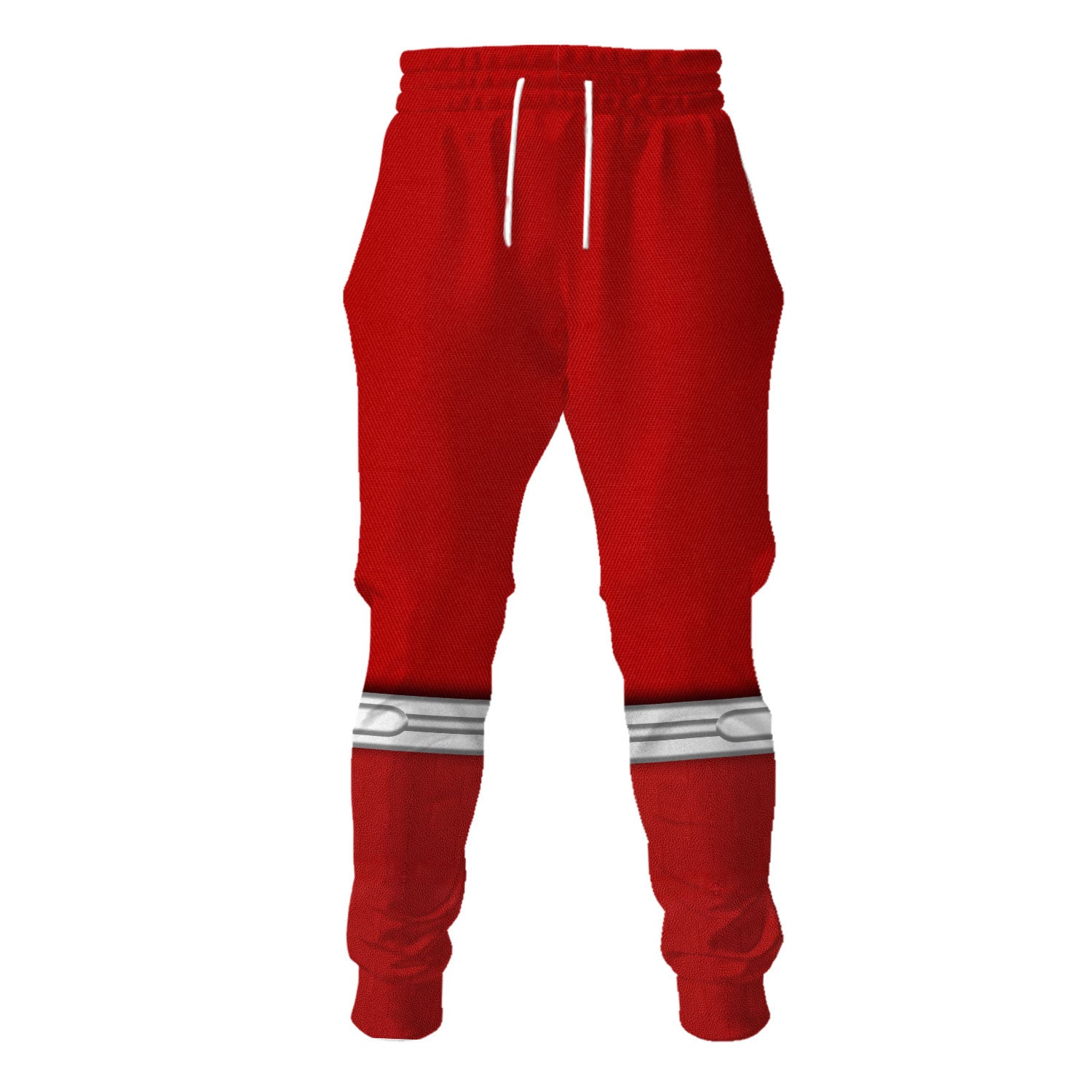 HumansBold Red Power Rangers Dino Charge Hockey Jersey