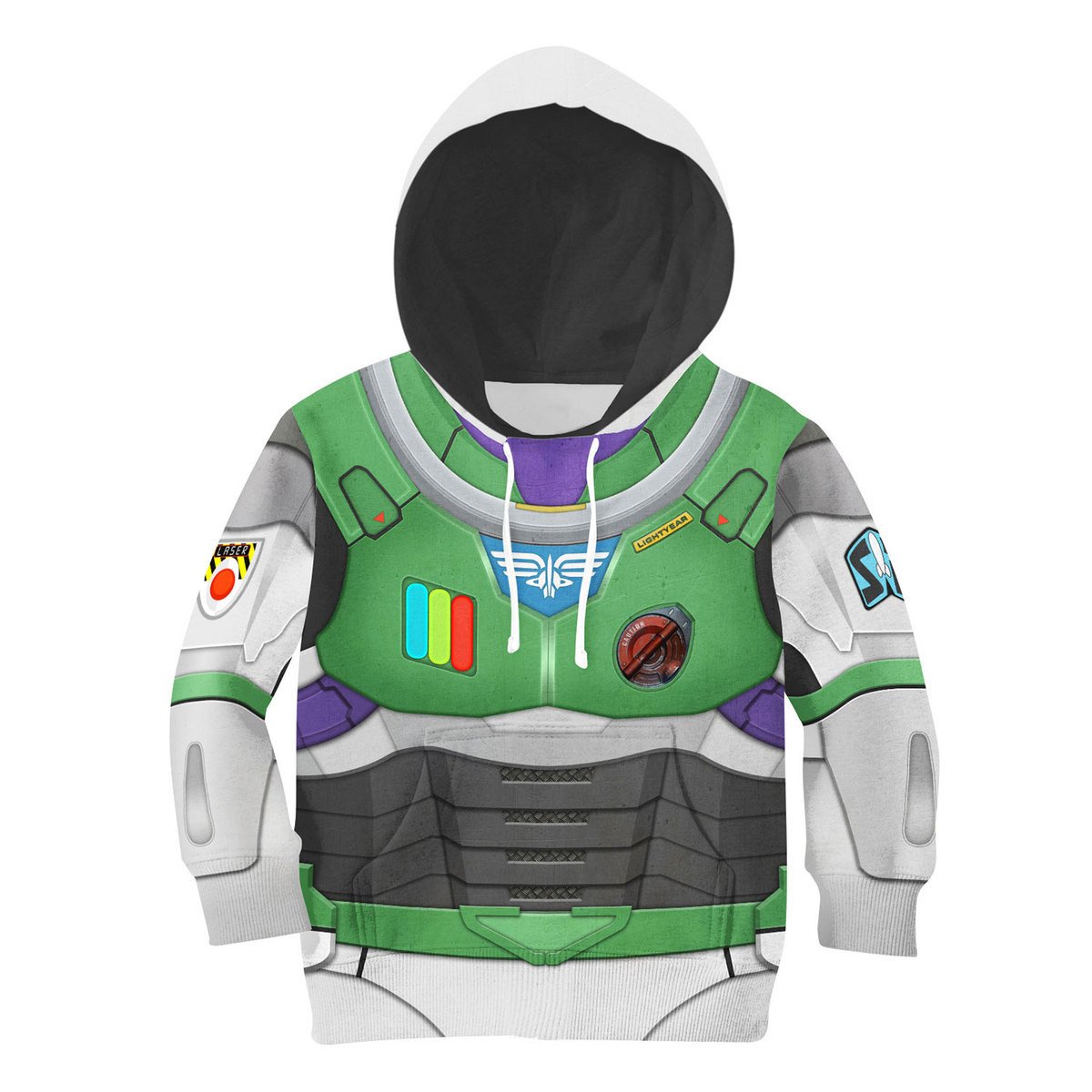 CustomsPig Buzz Lightyear 2022 Costumes Hoodie Sweatshirt T-shirt Kid Tops
