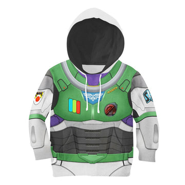 CustomsPig Buzz Lightyear 2022 Costumes Hoodie Sweatshirt T-shirt Kid Tops