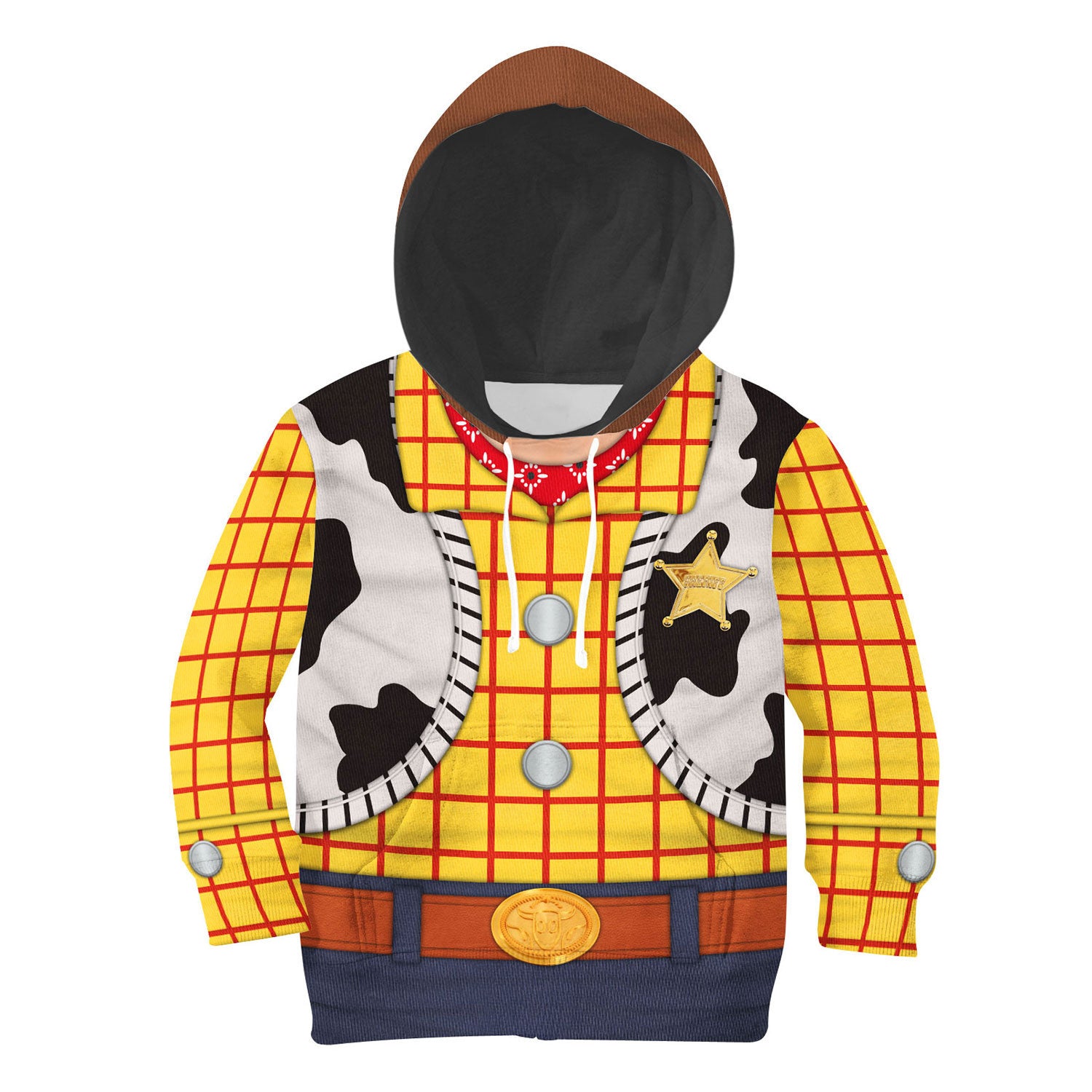 CustomsPig Woody Costumes Hoodie Sweatshirt T-shirt Kid Tops