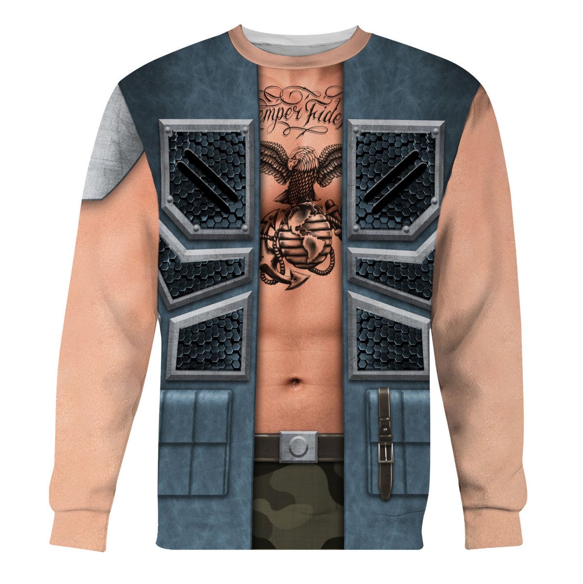CustomsPig Gung-Ho Costumes Hoodie Sweatshirt T-Shirt Tracksuit