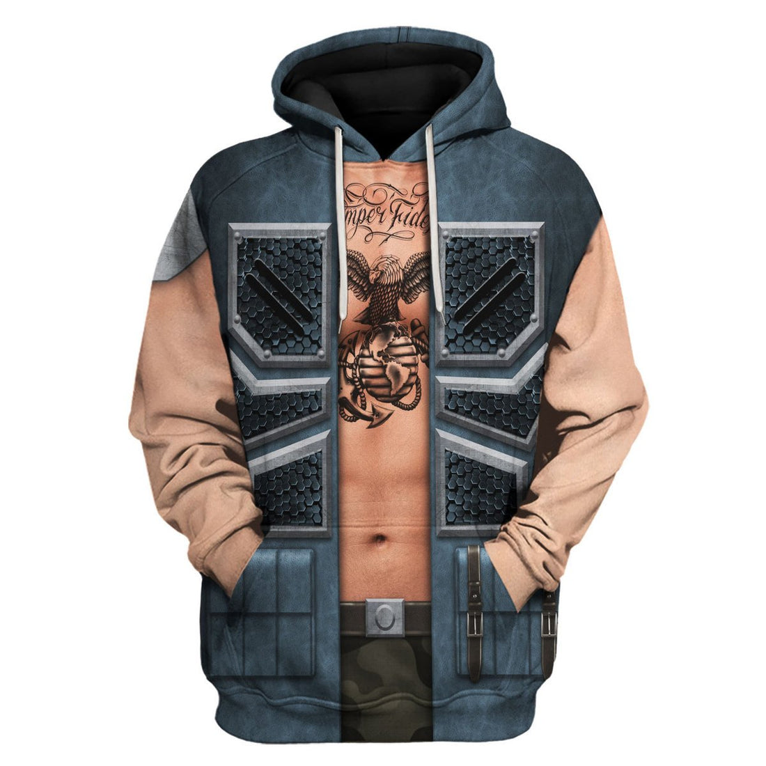 CustomsPig Gung-Ho Costumes Hoodie Sweatshirt T-Shirt Tracksuit