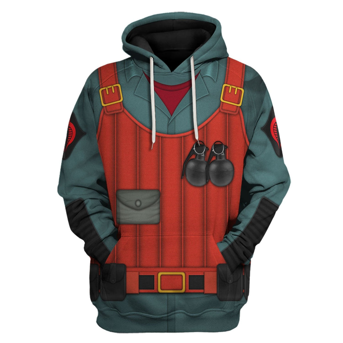 CustomsPig Scrap-Iron Costumes Hoodie Sweatshirt T-Shirt Tracksuit
