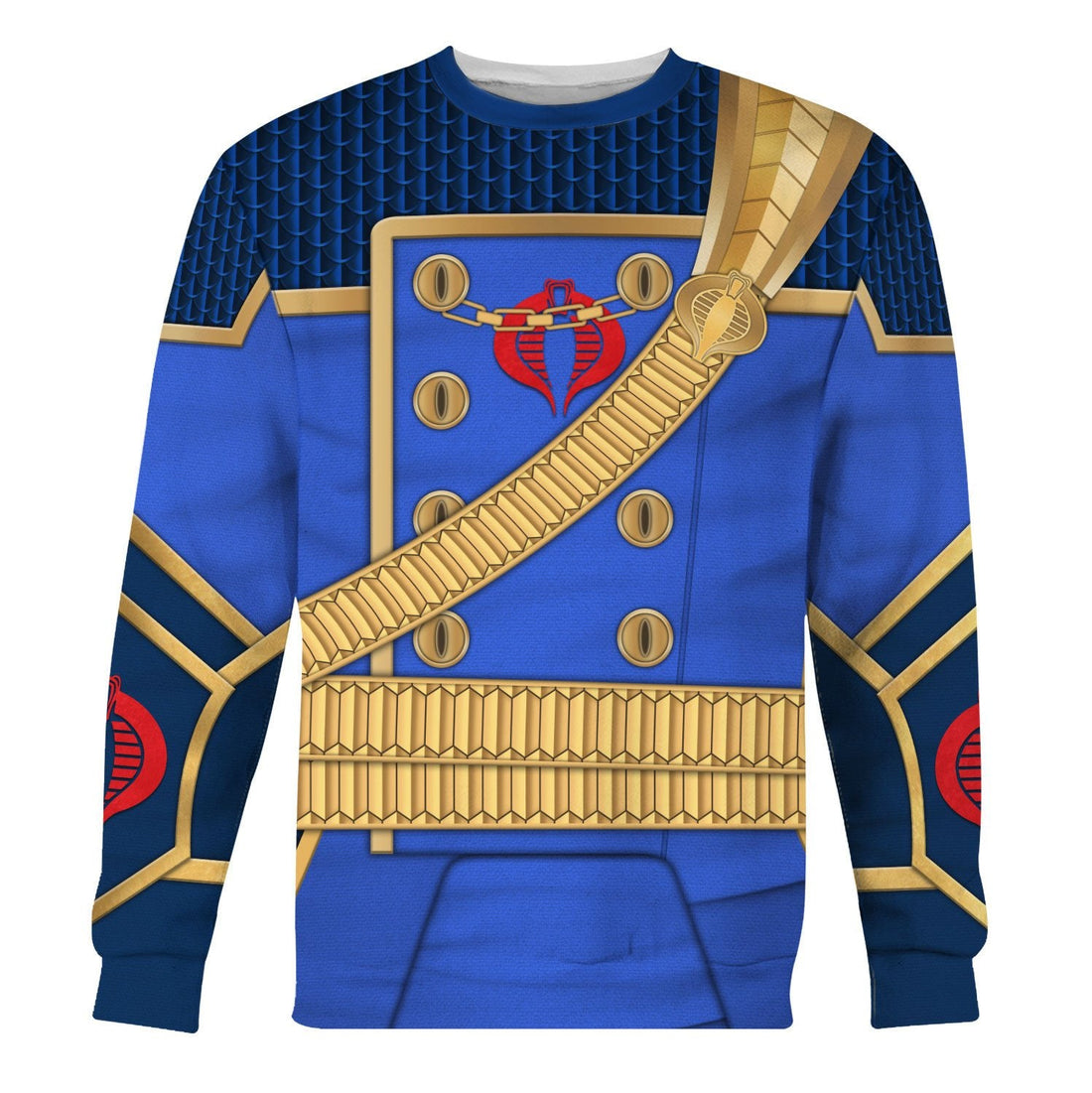 CustomsPig Cobra Commander V2 Costumes Hoodie Sweatshirt T-Shirt Tracksuit