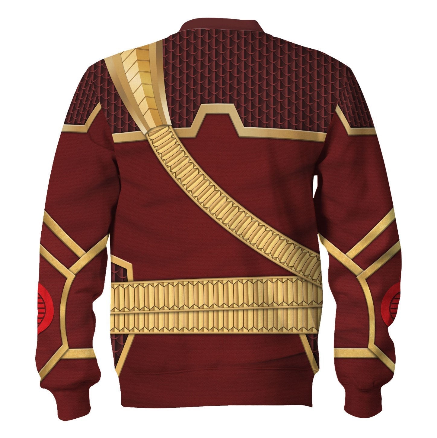 CustomsPig Cobra Commander Burgundy Color Costumes Hoodie Sweatshirt T-Shirt Tracksuit