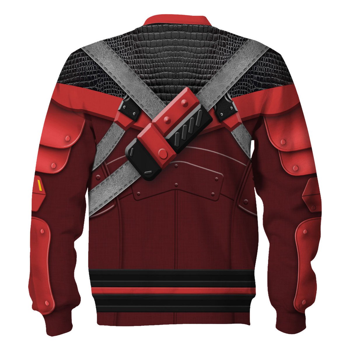 CustomsPig Red Ninja Viper Costumes Hoodie Sweatshirt T-Shirt Tracksuit