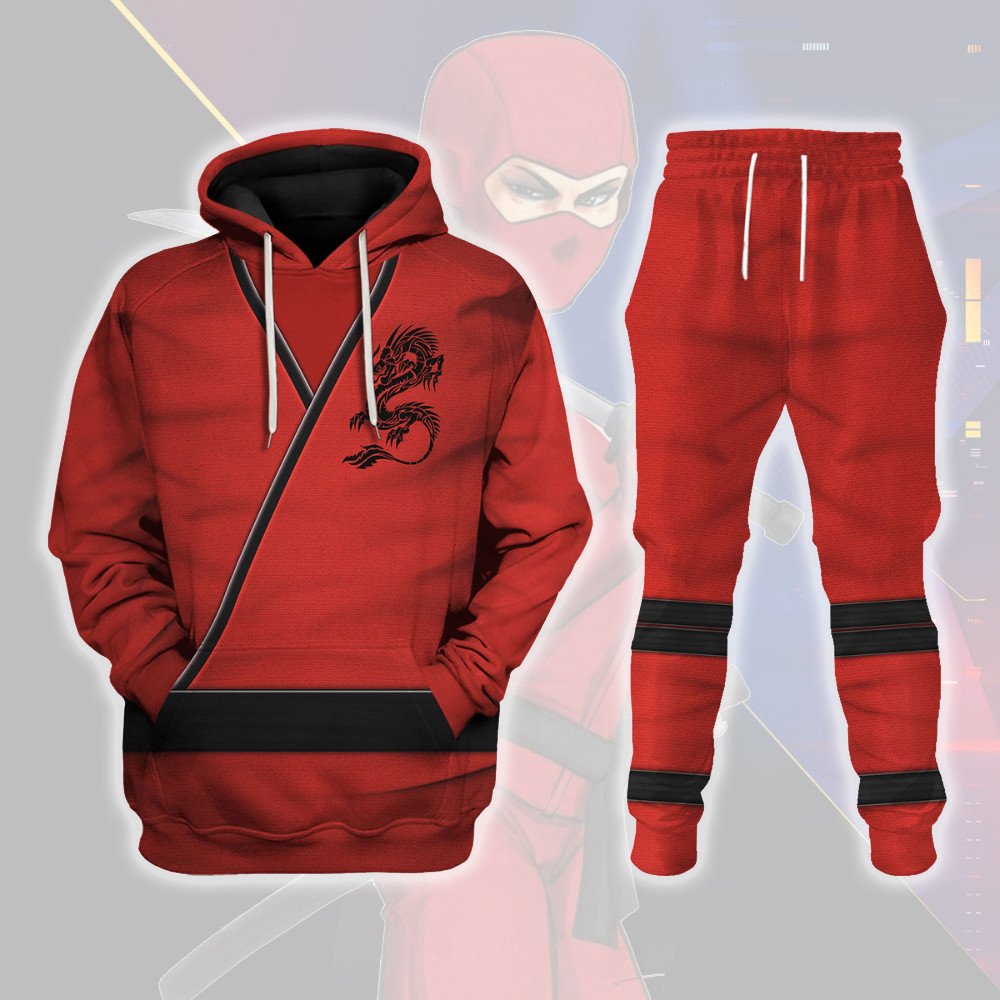 CustomsPig Jinx Costumes Hoodie Sweatshirt T-Shirt Tracksuit