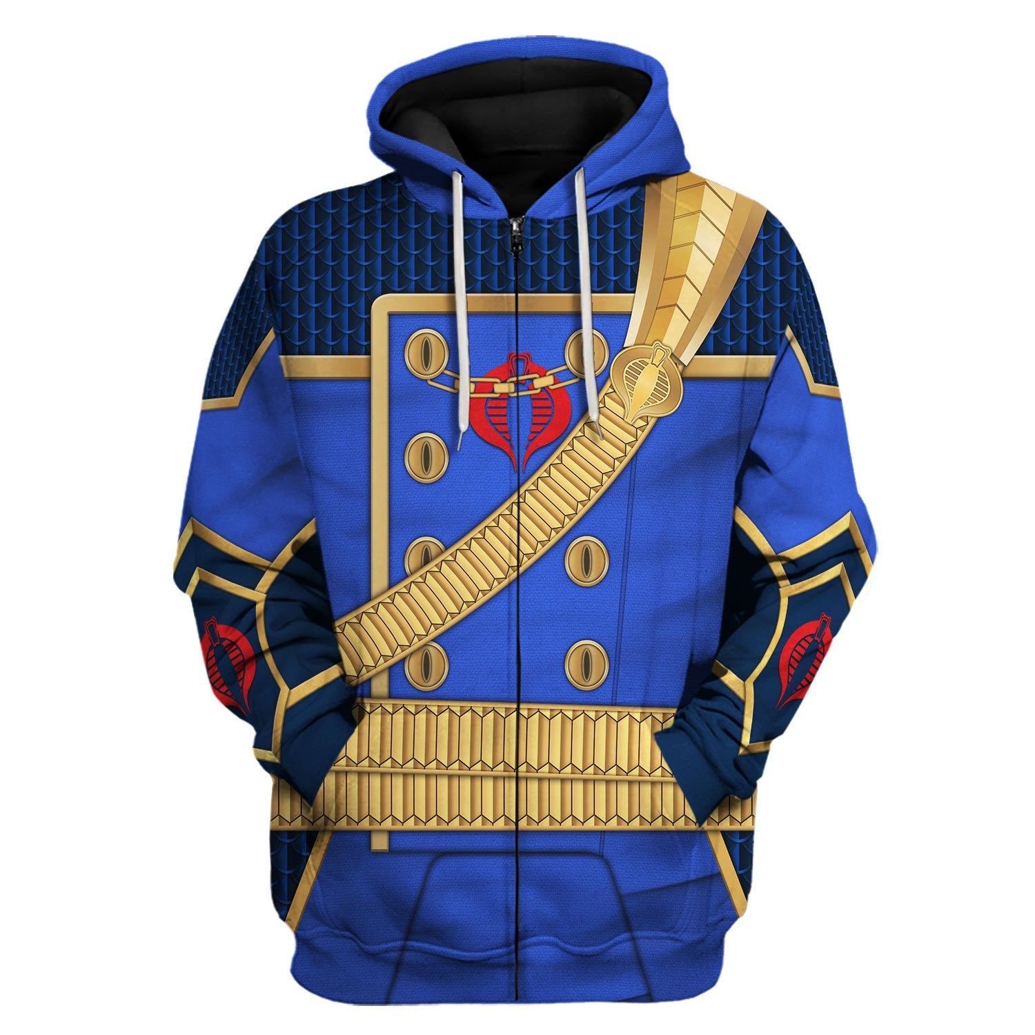 CustomsPig Cobra Commander V2 Costumes Hoodie Sweatshirt T-Shirt Tracksuit