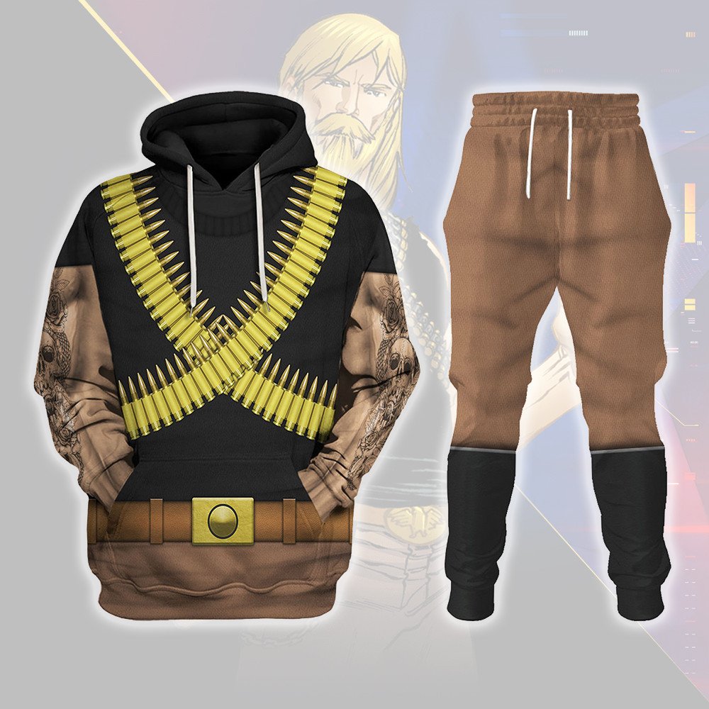 CustomsPig Rock'N Roll Version 2 Costumes Hoodie Sweatshirt T-Shirt Tracksuit