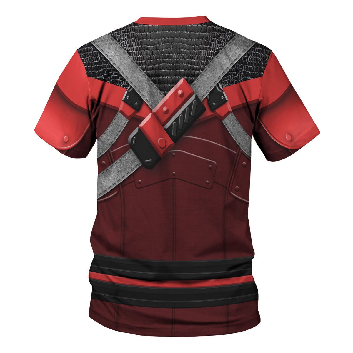 CustomsPig Red Ninja Viper Costumes Hoodie Sweatshirt T-Shirt Tracksuit