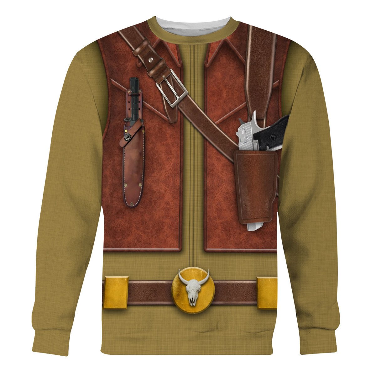 CustomsPig Wild Bill Costumes Hoodie Sweatshirt T-Shirt Tracksuit