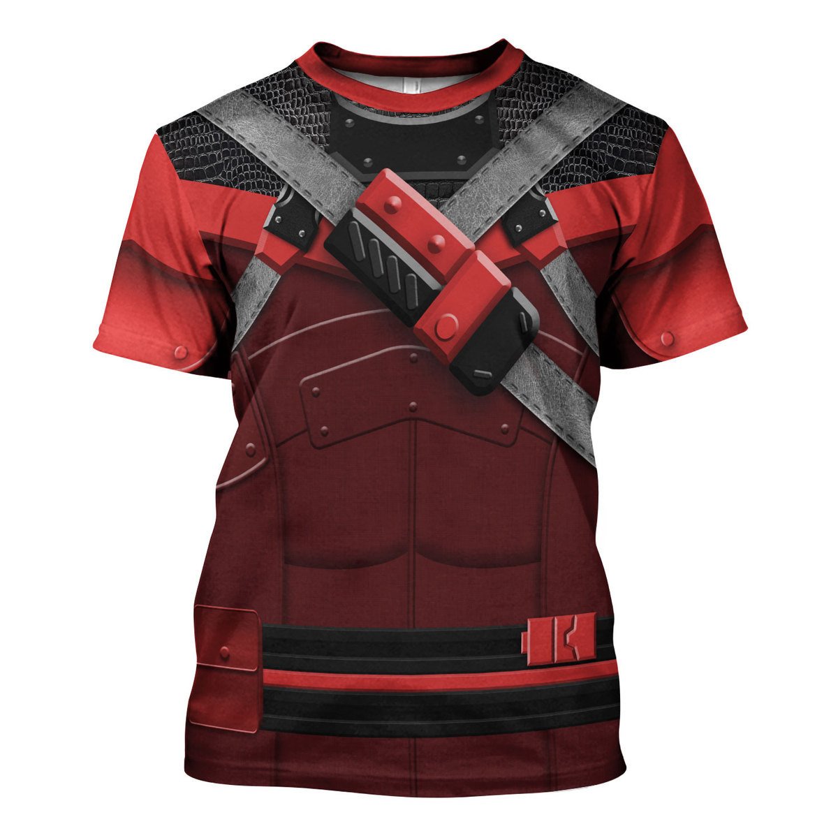 CustomsPig Red Ninja Viper Costumes Hoodie Sweatshirt T-Shirt Tracksuit