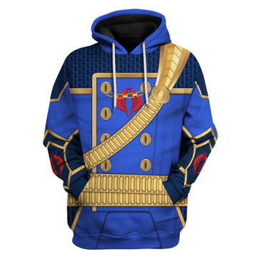 CustomsPig Cobra Commander V2 Costumes Hoodie Sweatshirt T-Shirt Tracksuit