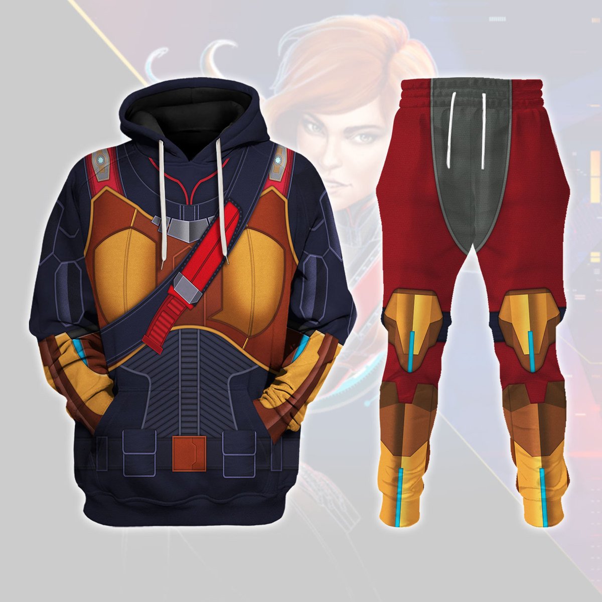 CustomsPig Scarlett Costumes Hoodie Sweatshirt T-Shirt Tracksuit