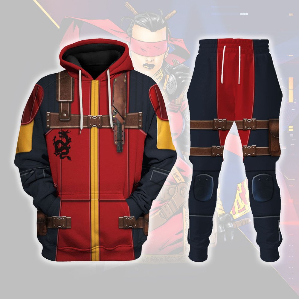 CustomsPig Jinx V1 Costumes Hoodie Sweatshirt T-Shirt Tracksuit