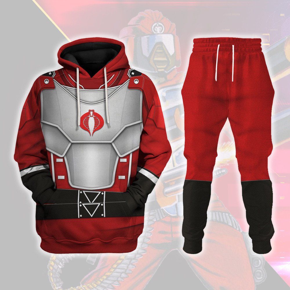 CustomsPig Crimson Guard Version 2 Costumes Hoodie Sweatshirt T-Shirt Tracksuit