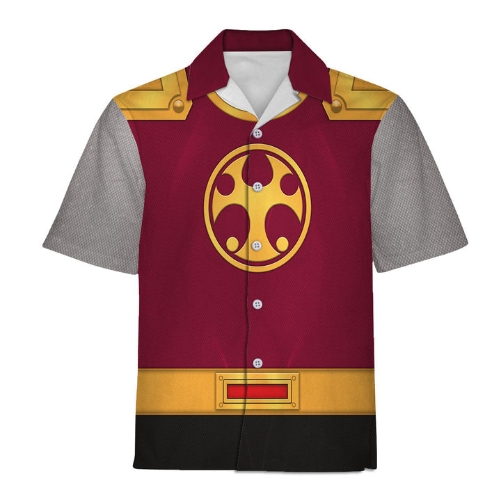 CustomsPig Power Rangers Ninja Storm Crimson Thunder Ranger Costumes Hoodie Sweatshirt T-shirt Tracksuit