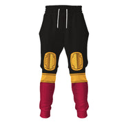 HumansBold Power Rangers Ninja Storm Crimson Ranger Hockey Jersey