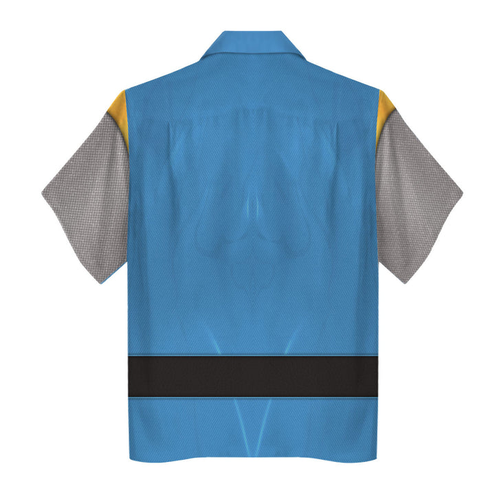 CustomsPig Power Rangers Ninja Storm Blue Ranger Costumes Hoodie Sweatshirt T-shirt Tracksuit