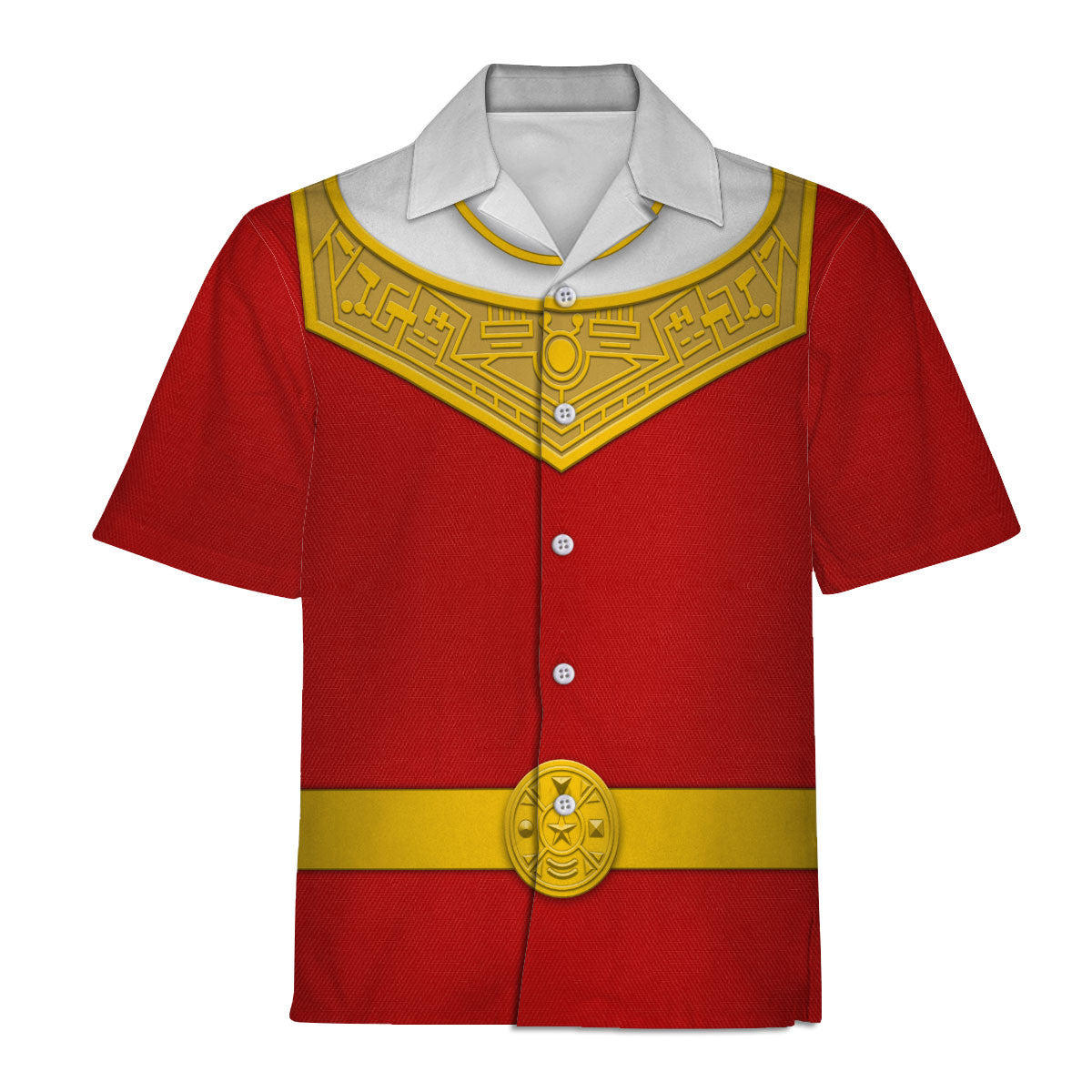 CustomsPig Red Power Rangers Zeo Costumes Hoodie Sweatshirt T-shirt Tracksuit