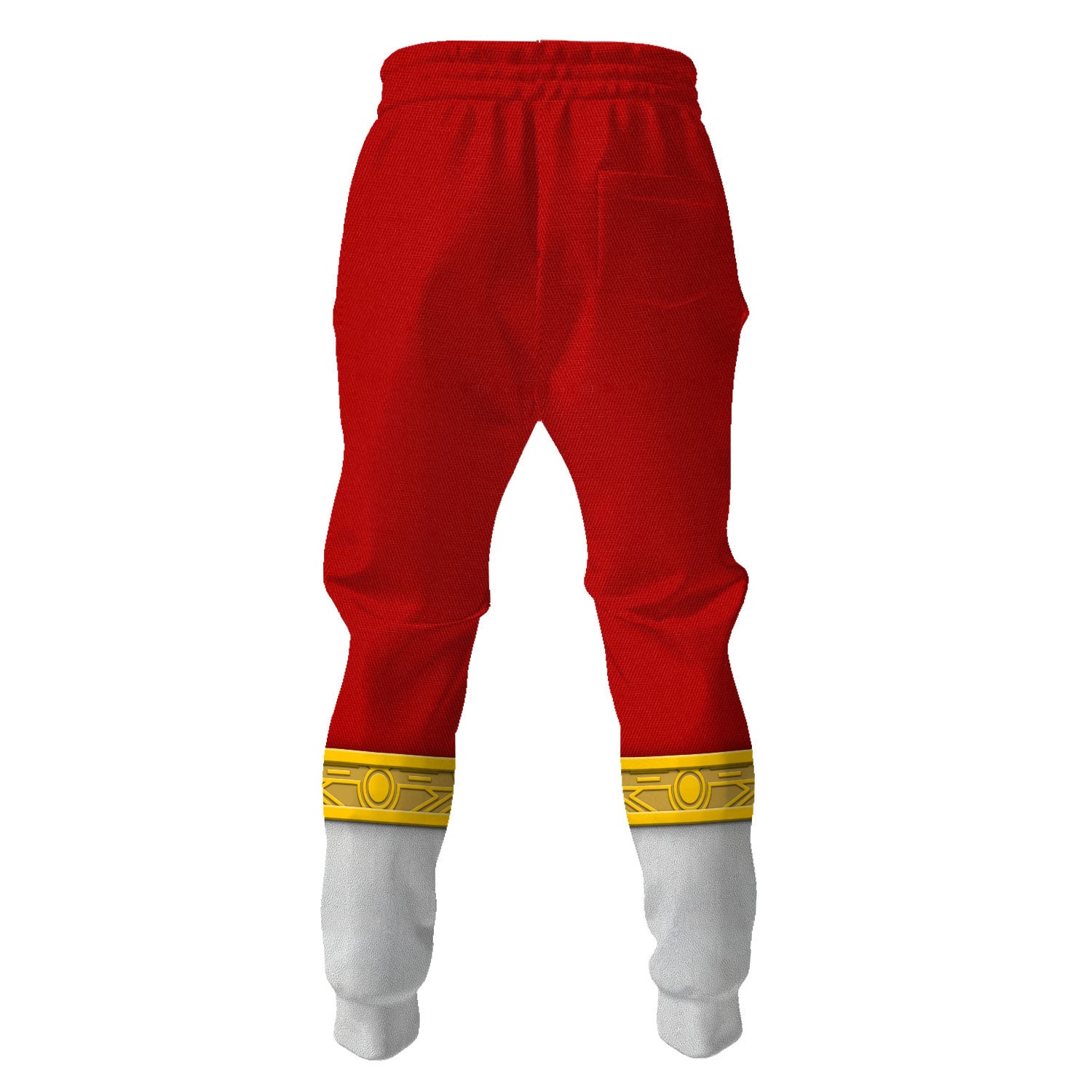 HumansBold Red Power Rangers Zeo Hockey Jersey