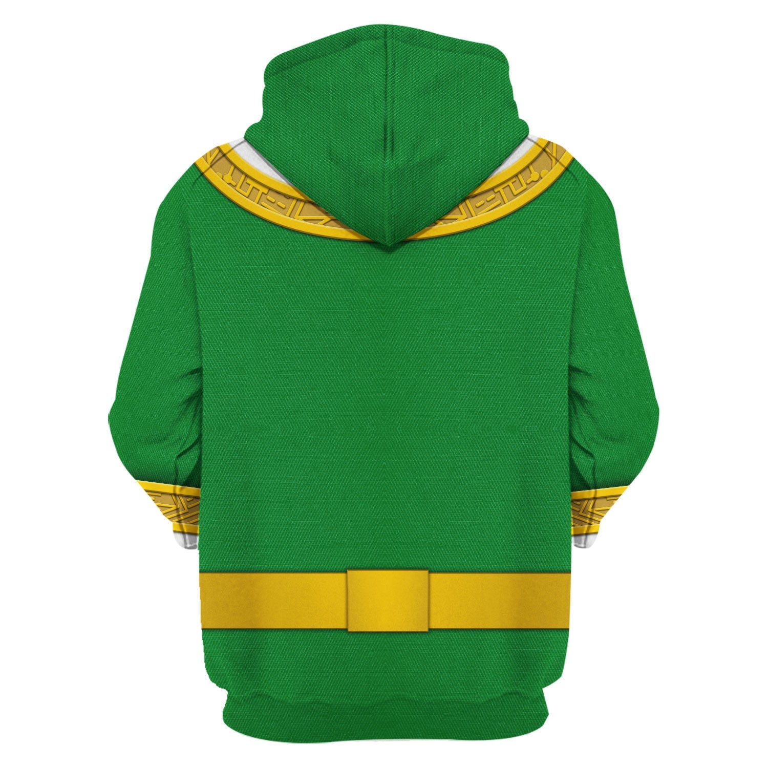 CustomsPig Green Power Rangers Zeo Costumes Hoodie Sweatshirt T-shirt Tracksuit