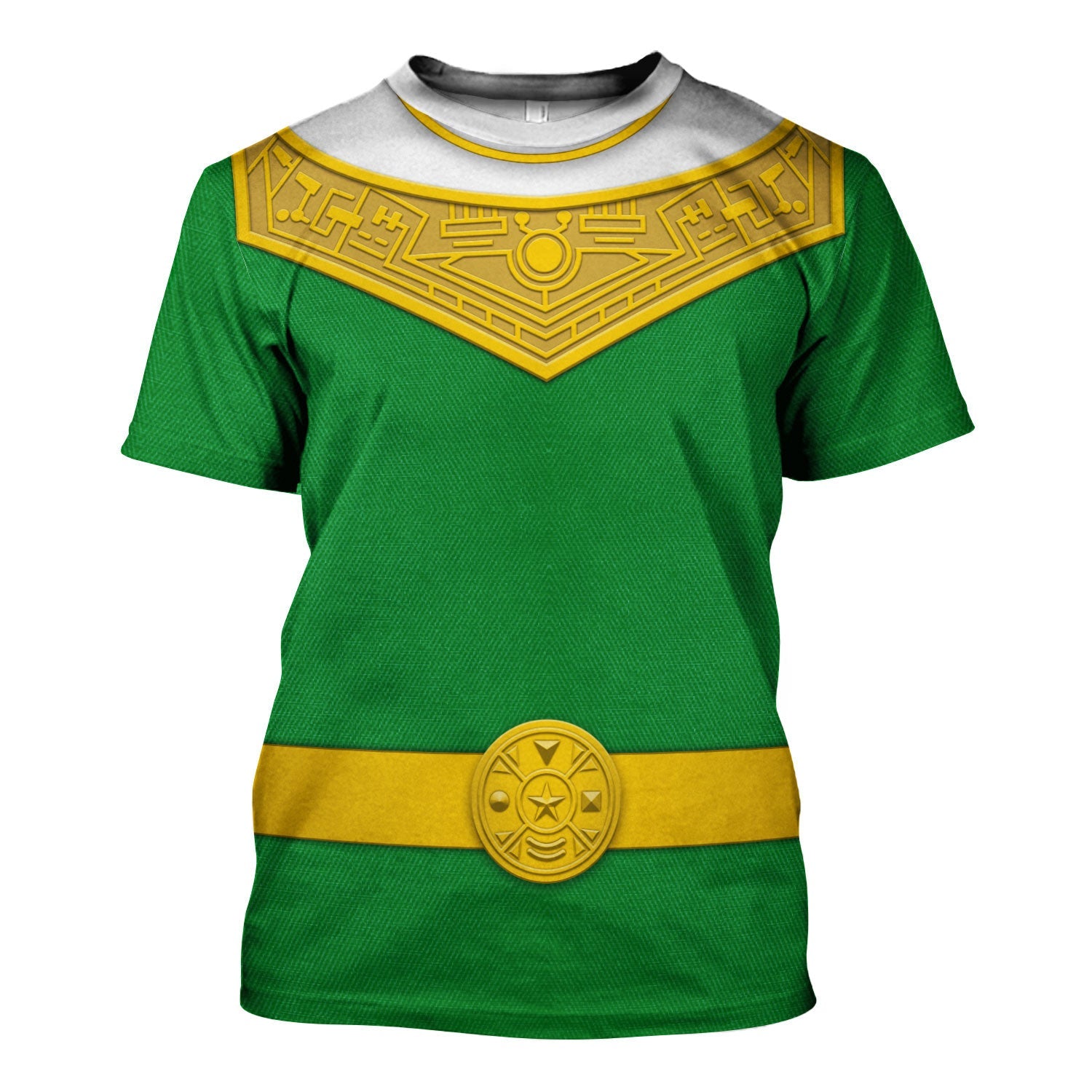 CustomsPig Green Power Rangers Zeo Costumes Hoodie Sweatshirt T-shirt Tracksuit