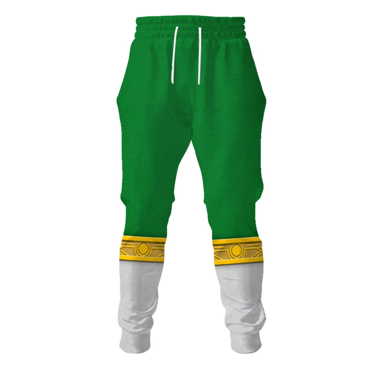 HumansBold Green Power Rangers Zeo Hockey Jersey