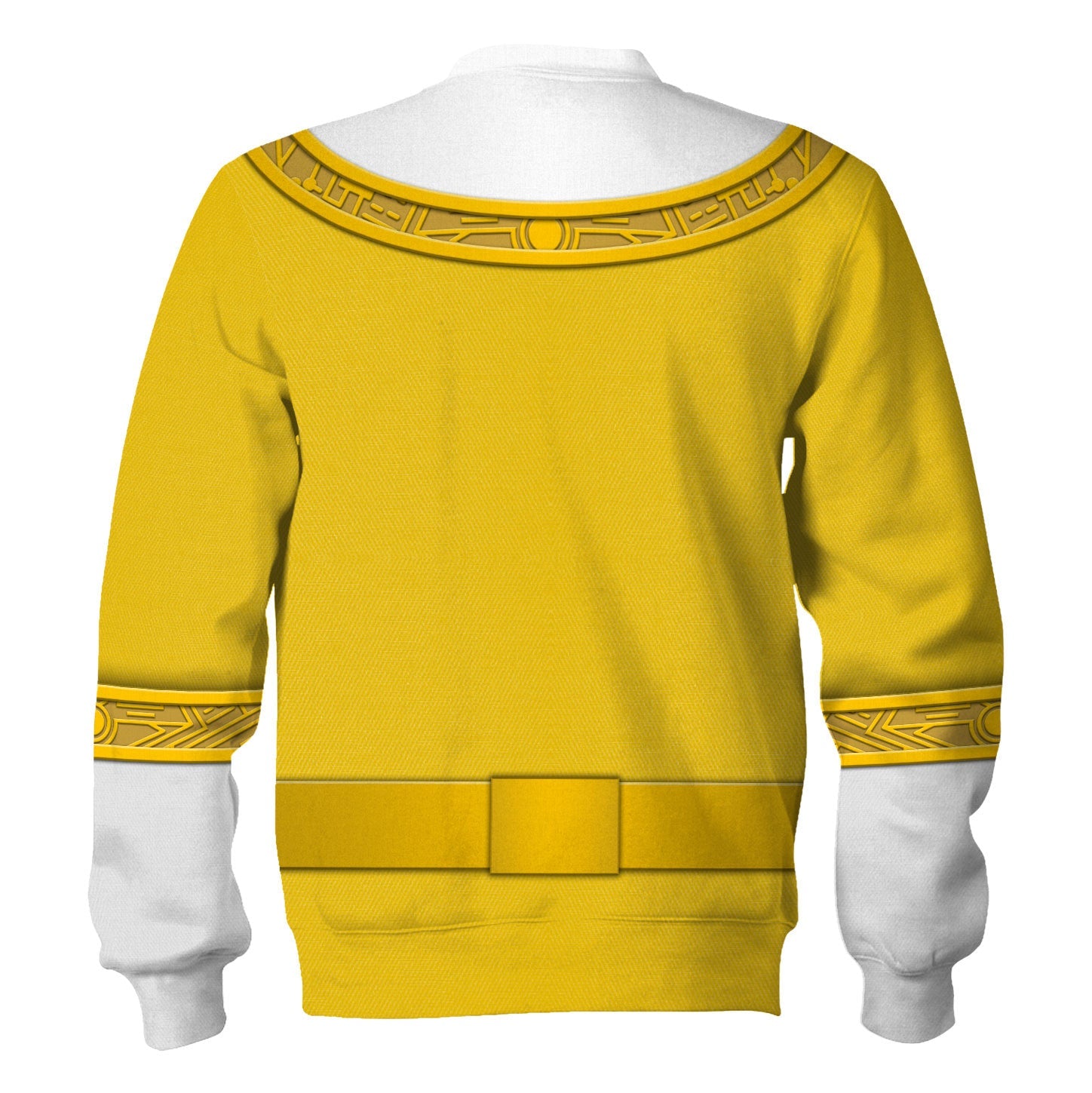 CustomsPig Yellow Power Rangers Zeo Costumes Hoodie Sweatshirt T-shirt Tracksuit
