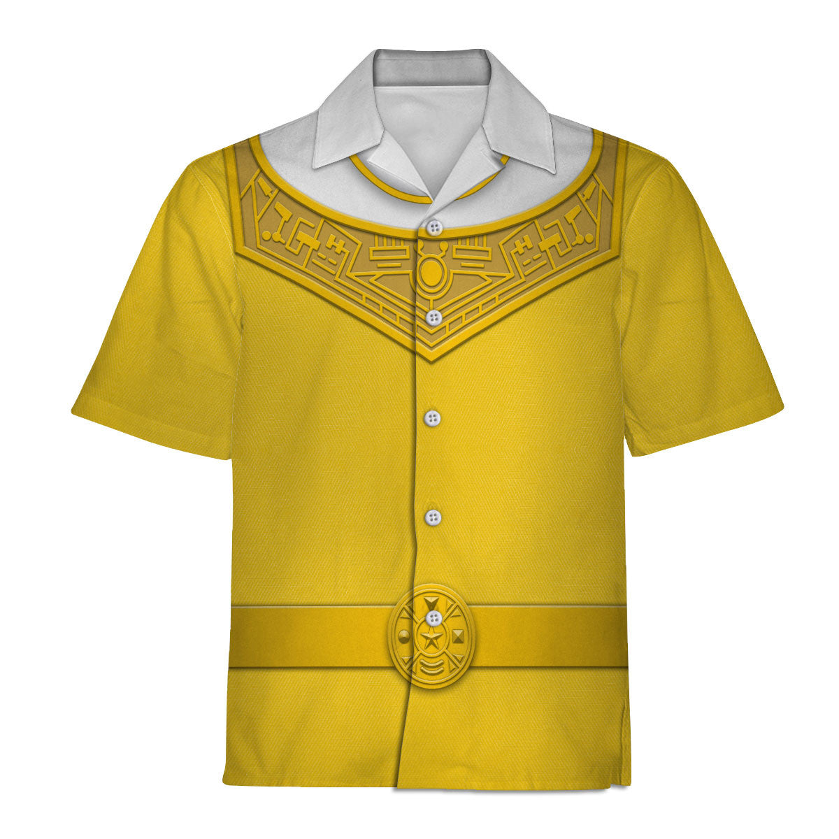 CustomsPig Yellow Power Rangers Zeo Costumes Hoodie Sweatshirt T-shirt Tracksuit