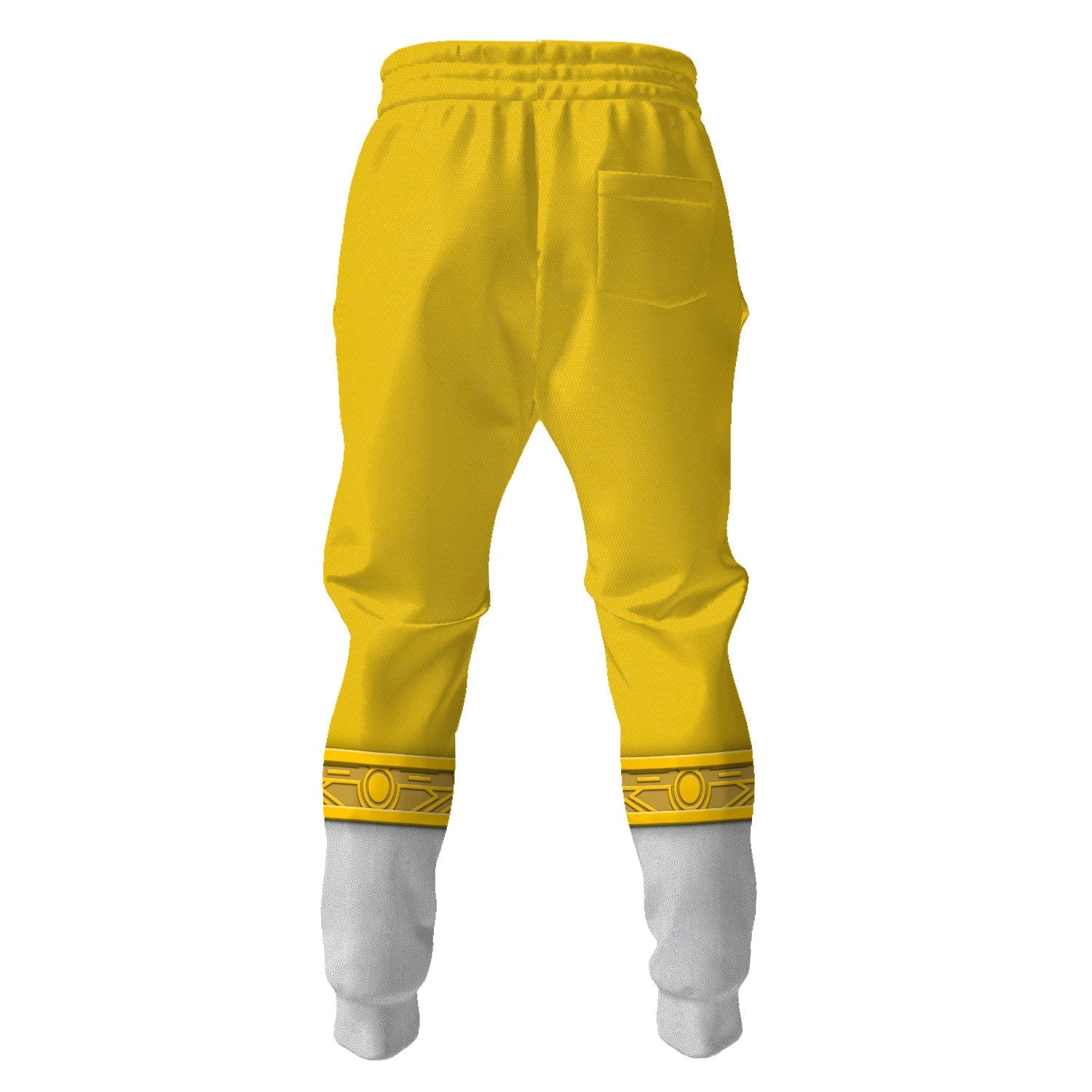 HumansBold Yellow Power Rangers Zeo Hockey Jersey