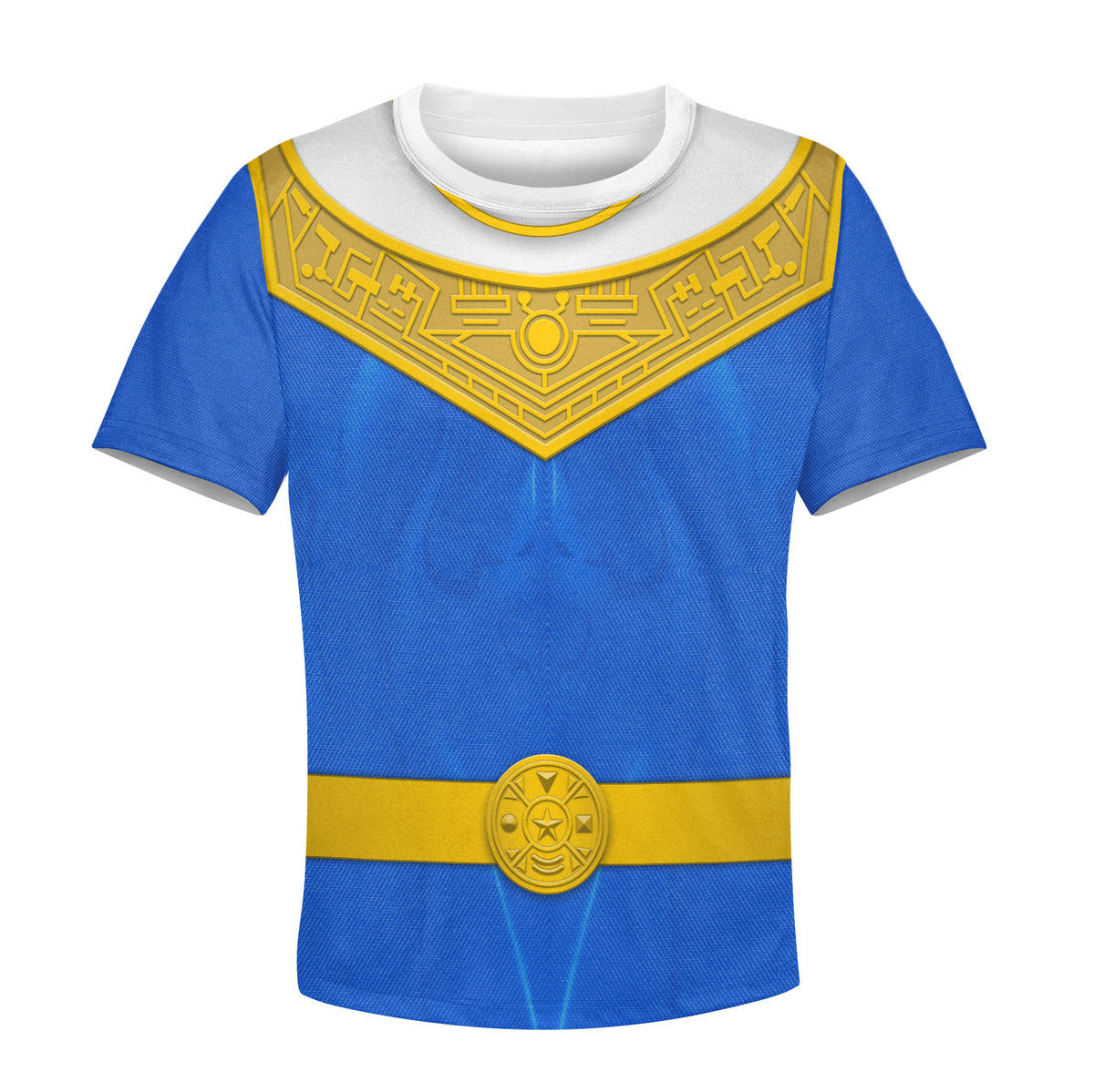 CustomsPig Blue Power Rangers Zeo Costumes Hoodie Sweatshirt T-shirt Kid Tops