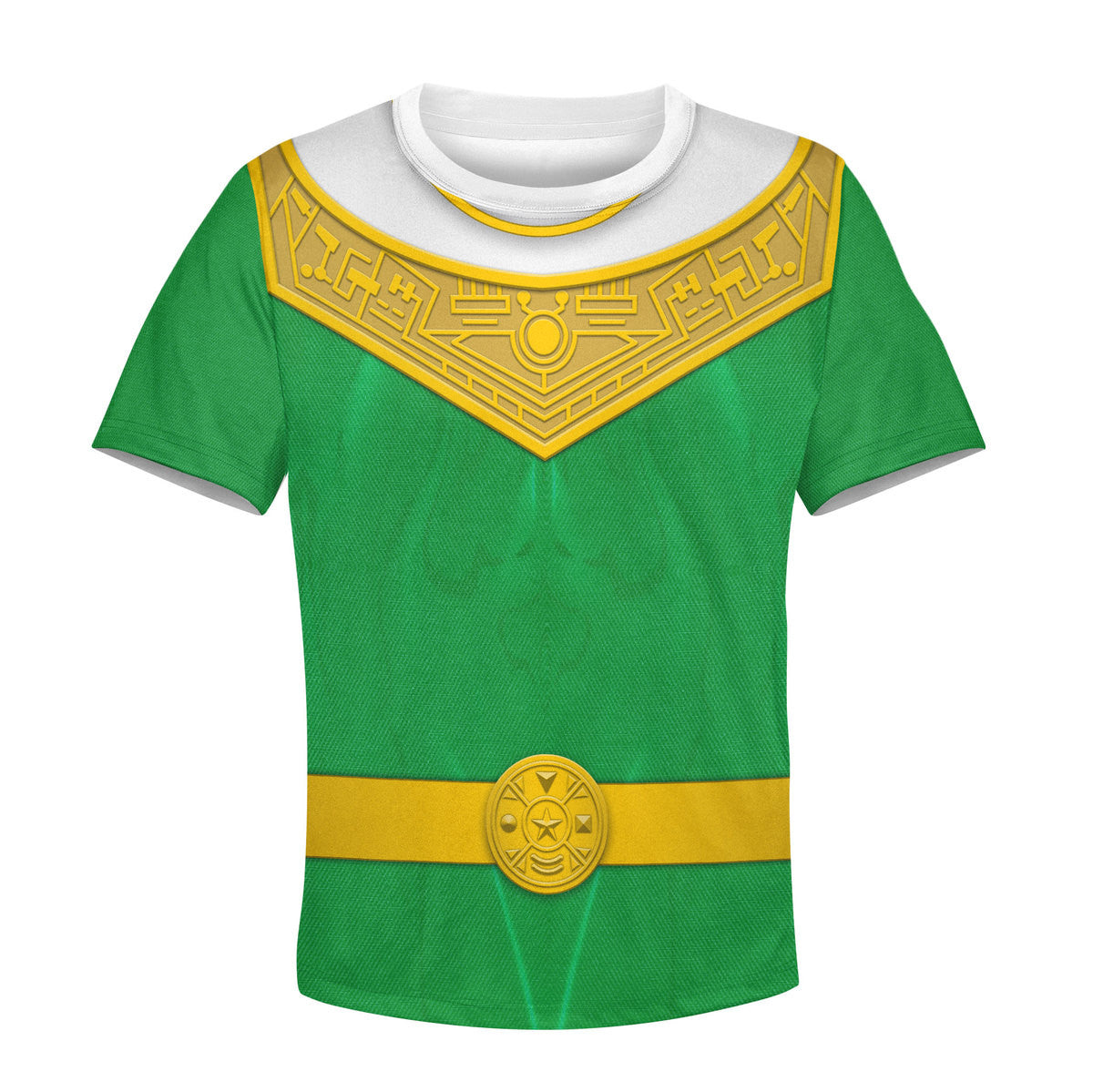 CustomsPig Green Power Rangers Zeo Costumes Hoodie Sweatshirt T-shirt Kid Tops