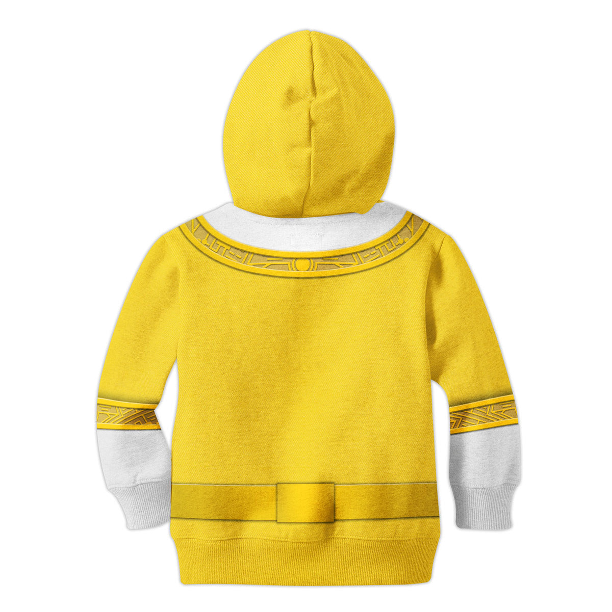 CustomsPig Yellow Power Rangers Zeo Costumes Hoodie Sweatshirt T-shirt Kid Tops