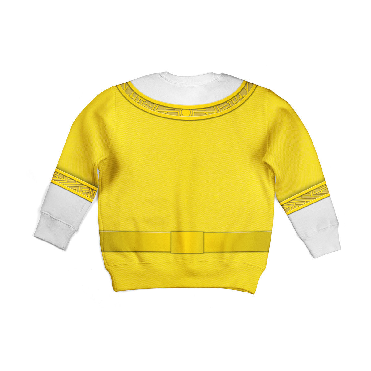 CustomsPig Yellow Power Rangers Zeo Costumes Hoodie Sweatshirt T-shirt Kid Tops