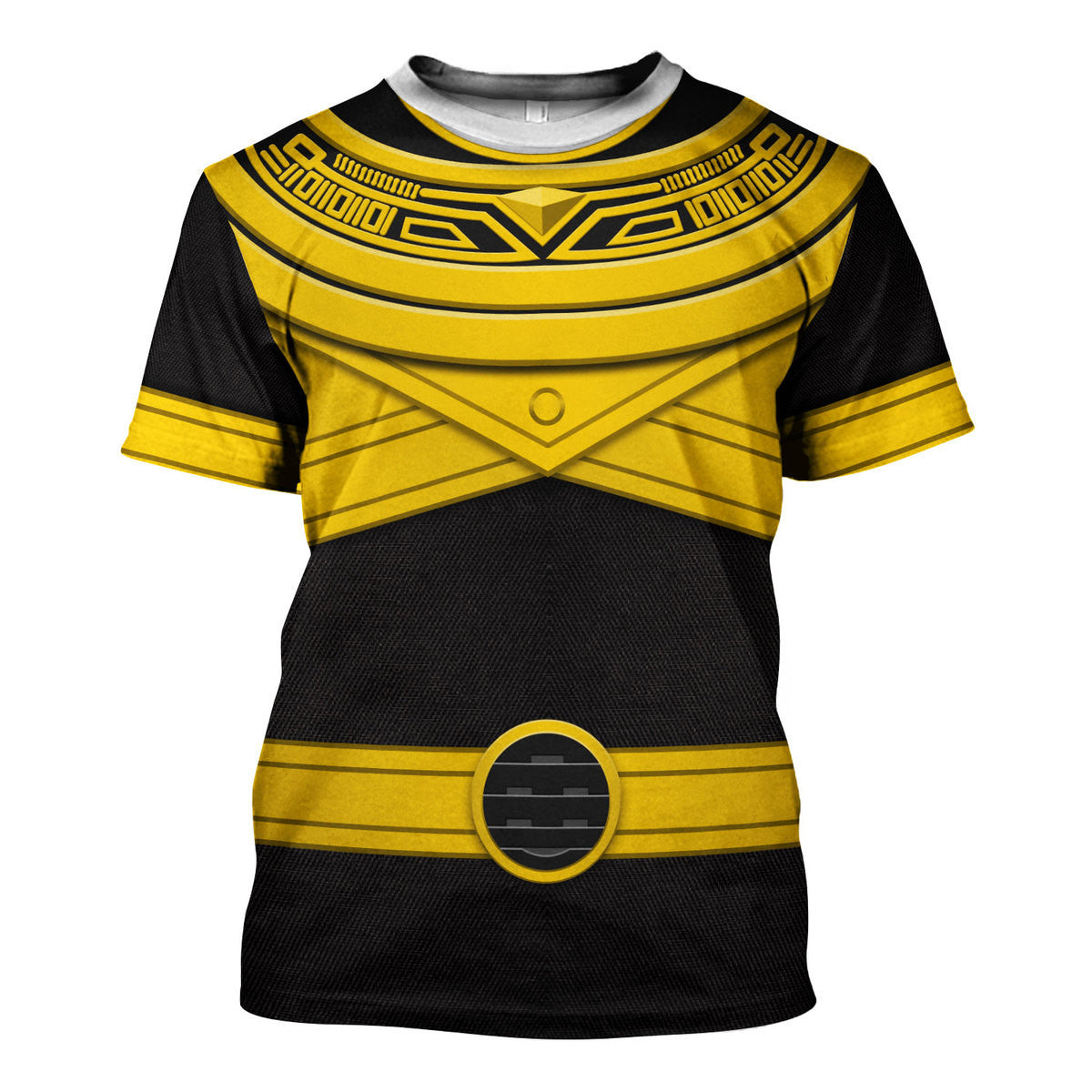 CustomsPig Gold Power Rangers Zeo Costumes Hoodie Sweatshirt T-shirt Tracksuit