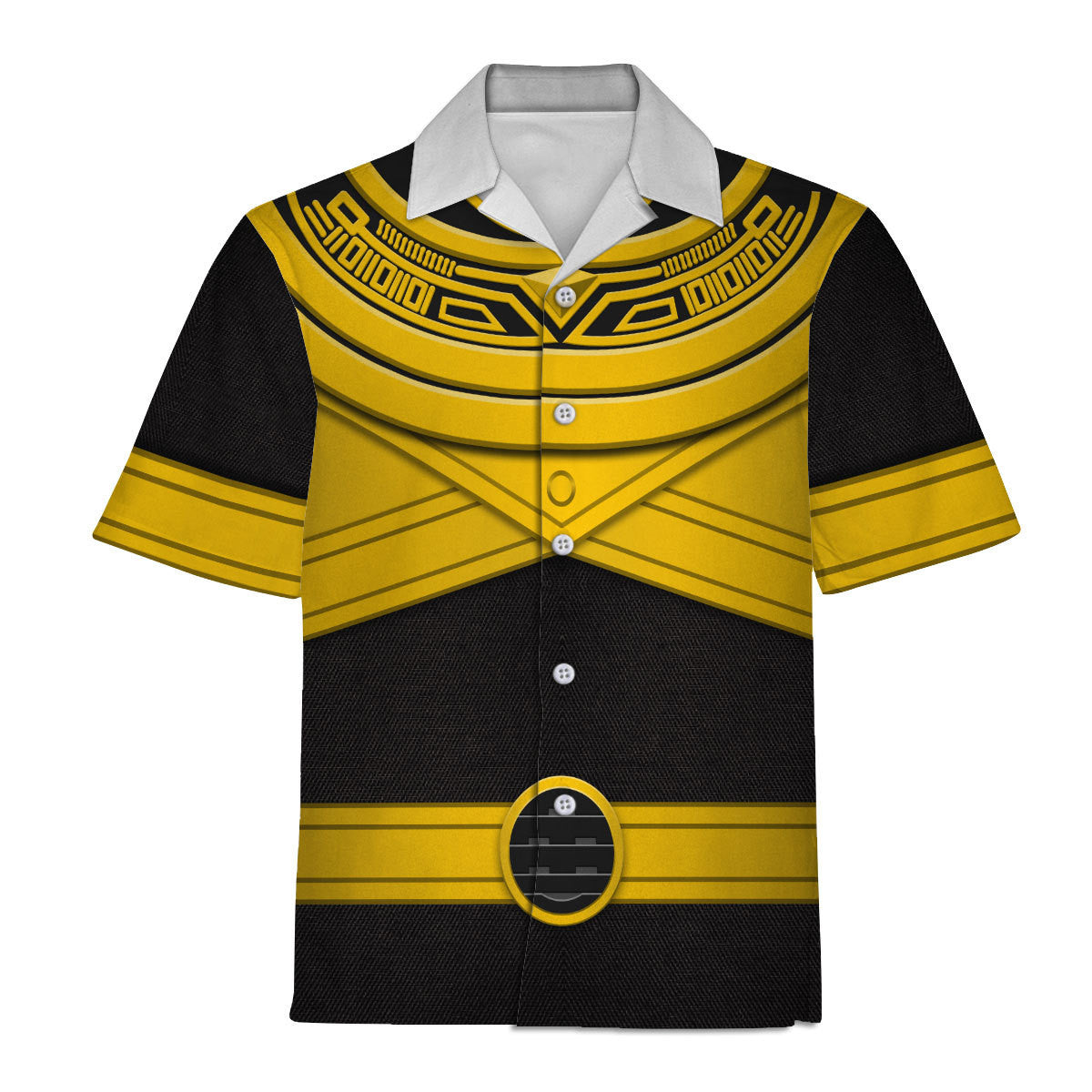 CustomsPig Gold Power Rangers Zeo Costumes Hoodie Sweatshirt T-shirt Tracksuit