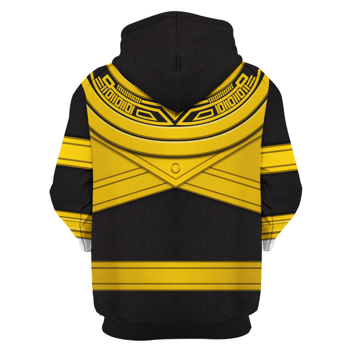 CustomsPig Gold Power Rangers Zeo Costumes Hoodie Sweatshirt T-shirt Tracksuit