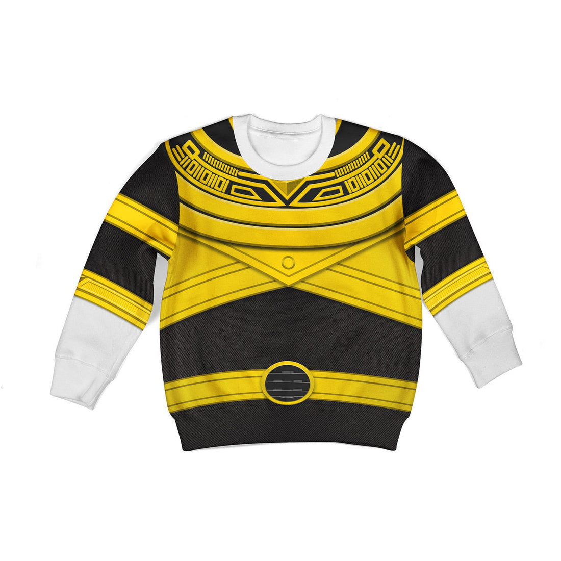 CustomsPig Gold Power Rangers Zeo Costumes Hoodie Sweatshirt T-shirt Kid Tops