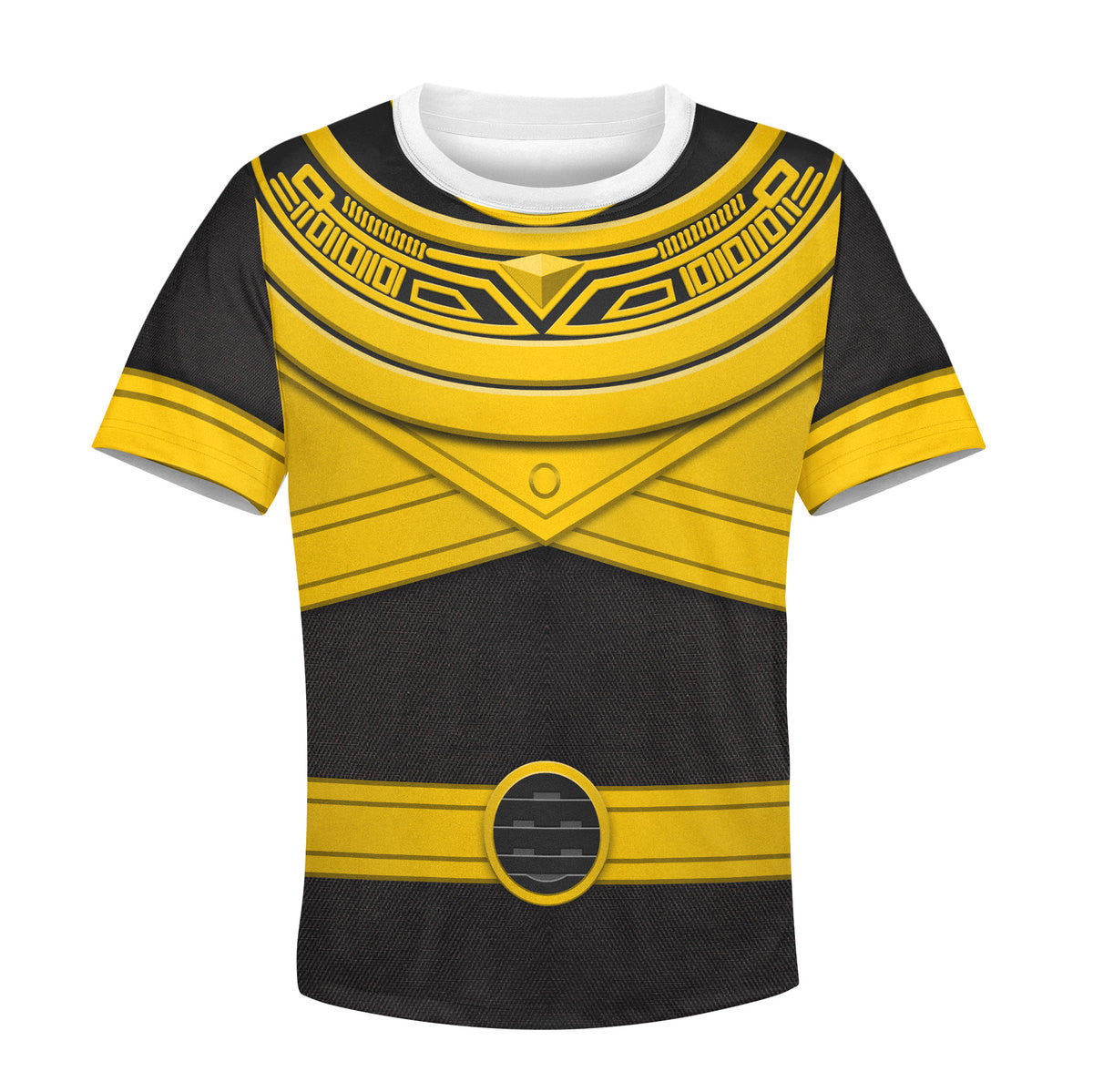 CustomsPig Gold Power Rangers Zeo Costumes Hoodie Sweatshirt T-shirt Kid Tops