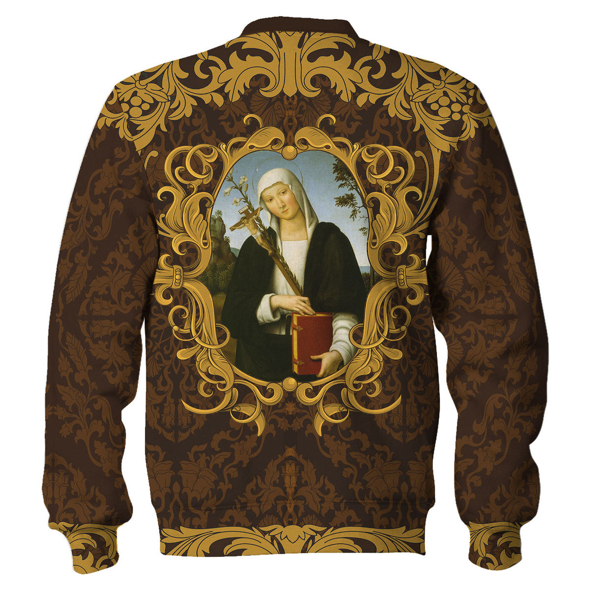 Tracksuit Tops Pullover Sweatshirt Saint Catherine Of Siena 3D Apparel