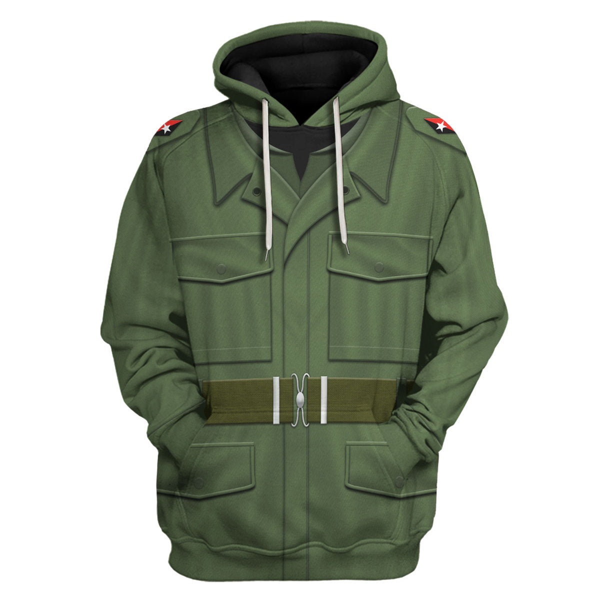 Fidel Castro Historical Fleece Hoodie