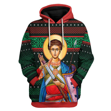 HumansBold Unisex Tops Pullover Sweatshirt St. Dimitri 3D Apparel